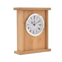 Widdop Bamboo Mantel Clock 6 Widdop Bamboo Mantel Clock -Home Decoration 30986680 alt01