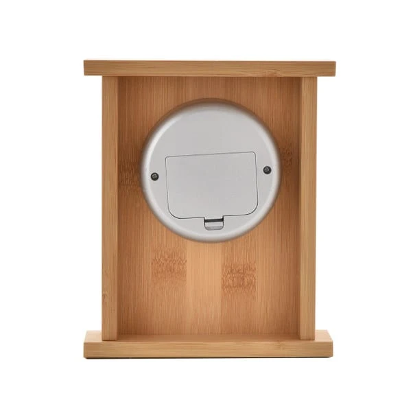 Widdop Bamboo Mantel Clock 5 Widdop Bamboo Mantel Clock - Image 3