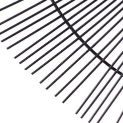 Paoletti Round Black Wire Wall Mirror -Home Decoration 30989936 alt02